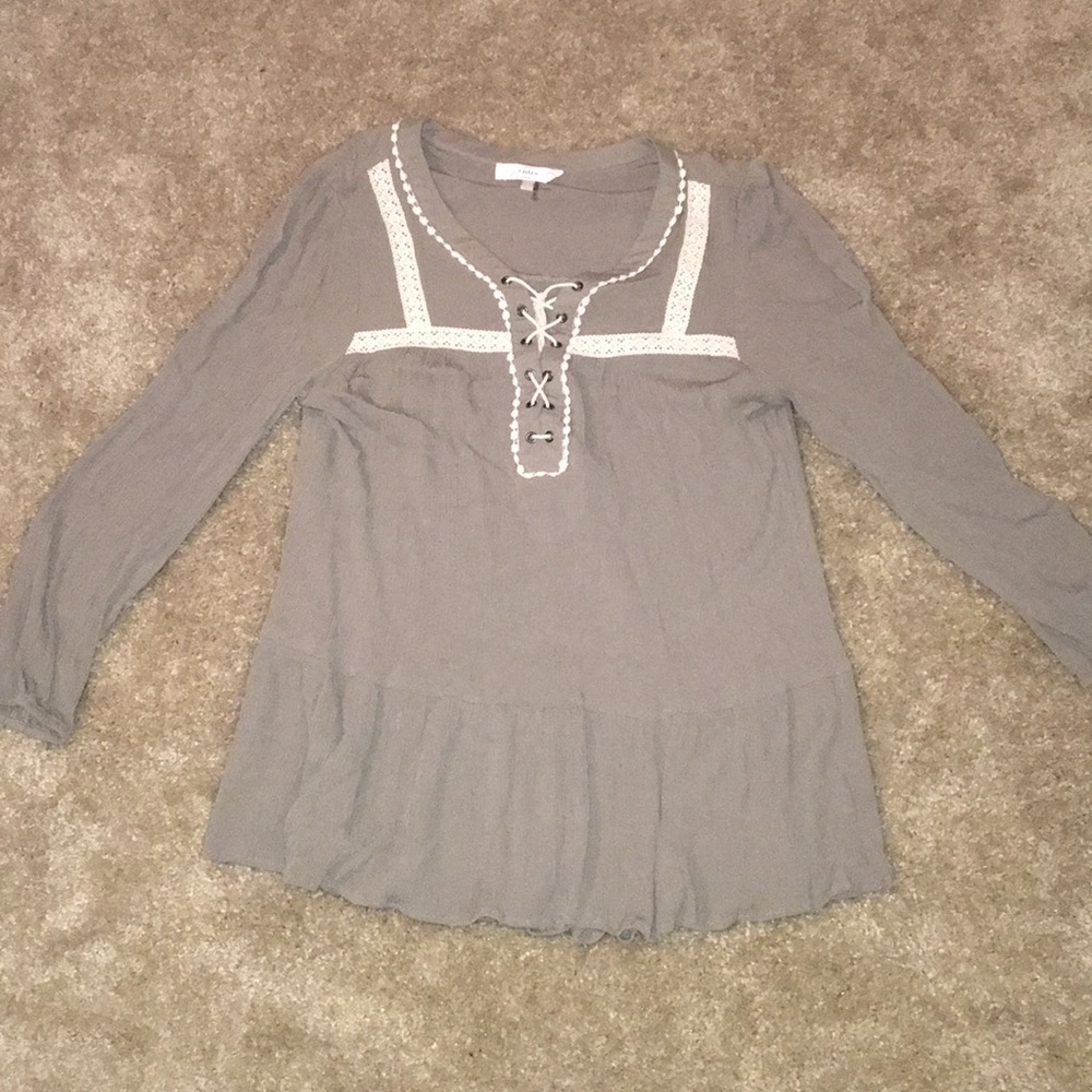 Long sleeve boutique shirt